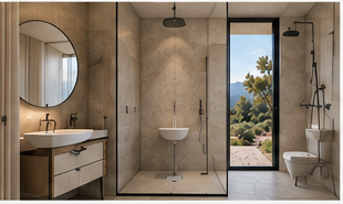 Modern Mirrored Glass Residences image 6