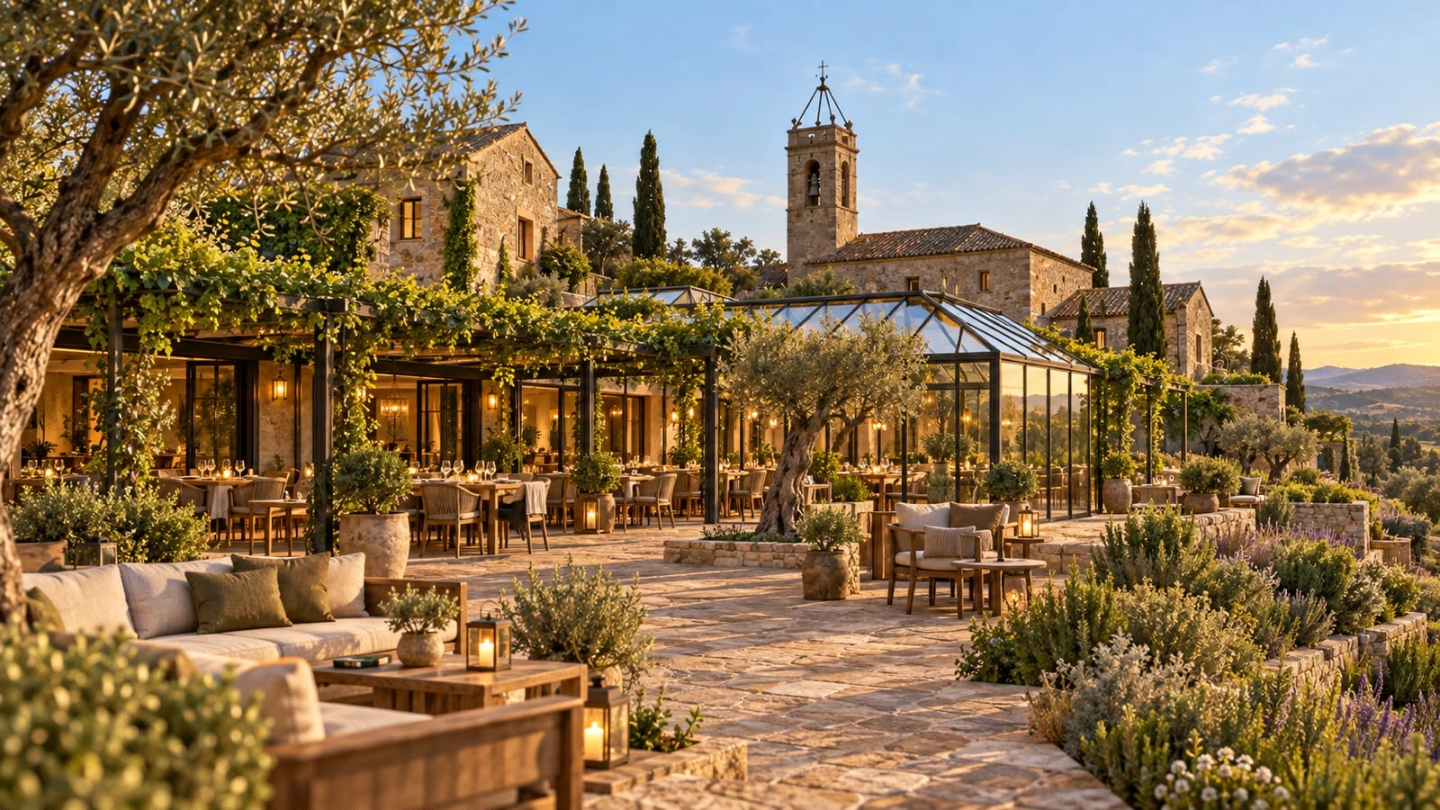 AXORO dining terrace
