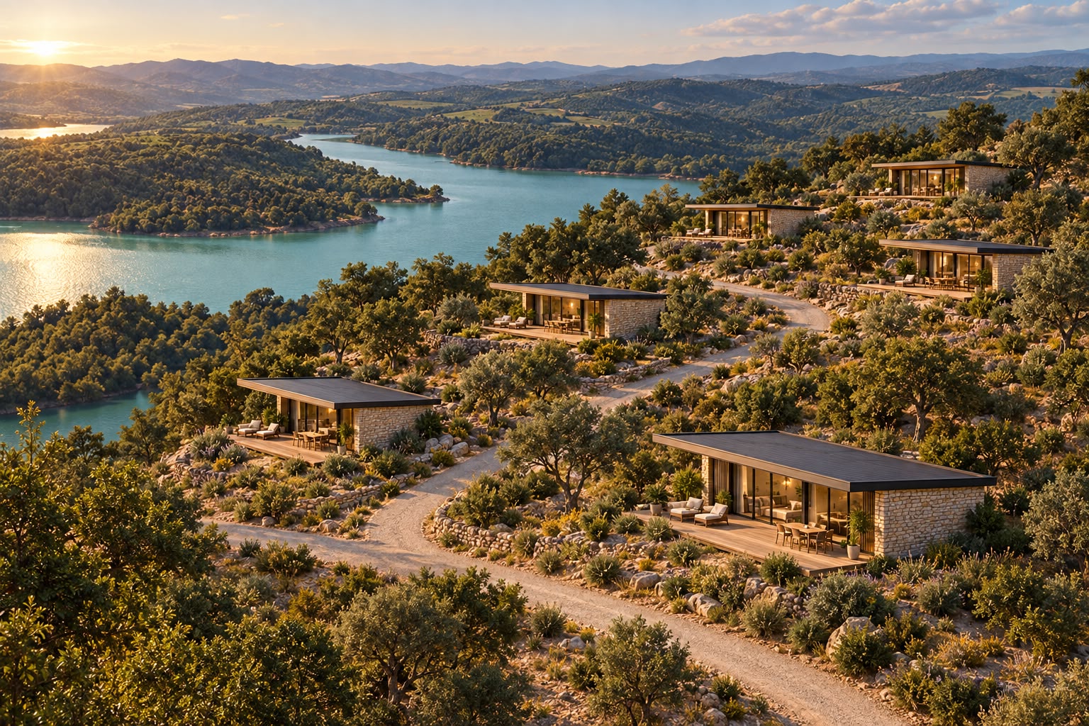 AXORO picture 2 multiple NAture Prefab units